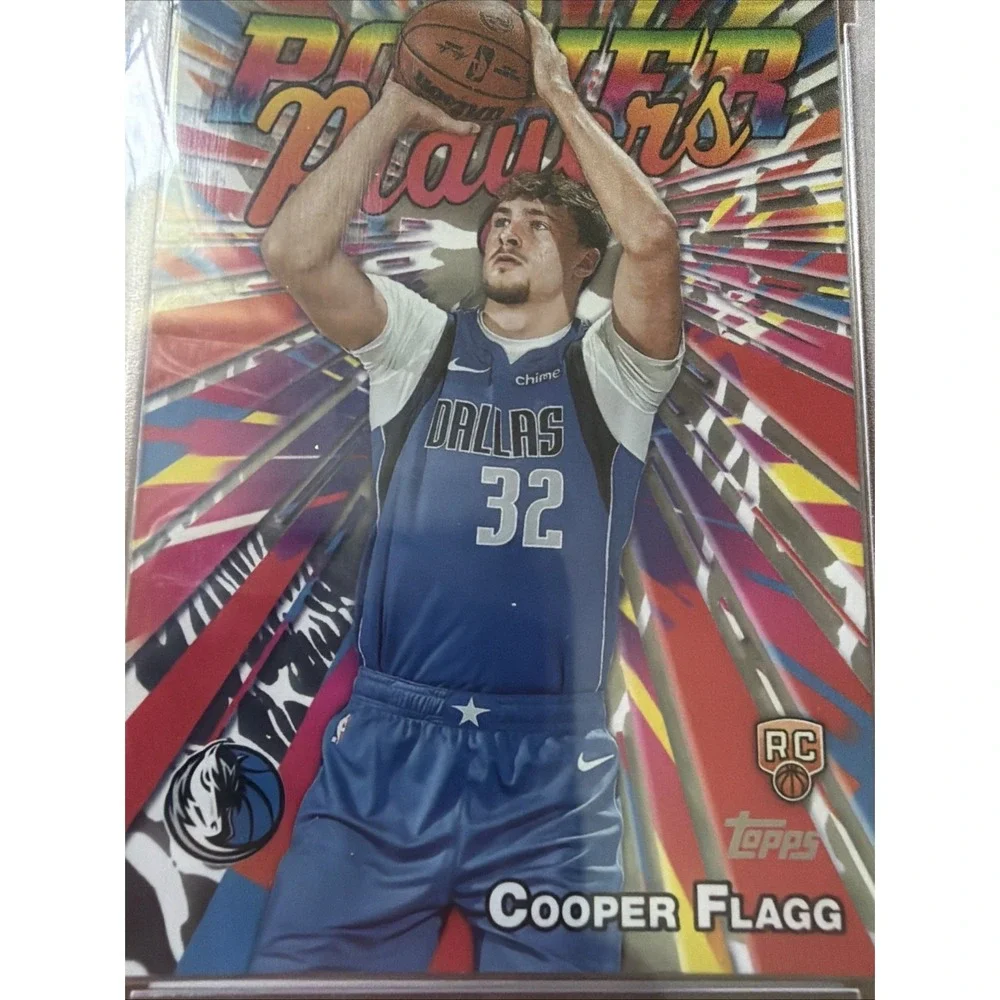 2025 Topps Power‎ Players Cooper Flagg Rookie #PP-16 Mavericks GEM MT 10